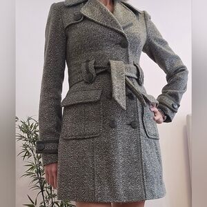 Costa Blanca Green Fall/Winter Coat
